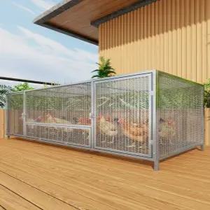 대형 닭장 야외 철망 철장 울타리 사육장 케이지 양계장