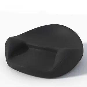 좌식 방석 명상 (블랙 요가 쿠션 진공+간편백 무릎 양반다리 메모리 폼 메쉬