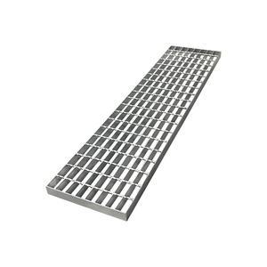 나타텔라 아연 도금 강철 진입로 트렌치 격자-39.4x9.8인치 금속 채널 배수 격자, 차고 공장 주차장 상업용 콘크리트 바닥용 실외 중장비 커버