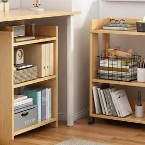 모던 침대 옆 협탁 미니 틈새 수납 선반 슬림 침실 소형 가구
