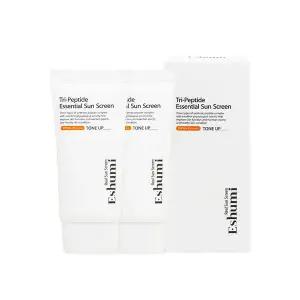 스킨케어 애슈미 트리 펩타이드 에센셜 톤업 선 스크린 50g-2개 선크림 SPF50윤기 생기 보습 PA윤기 보습윤