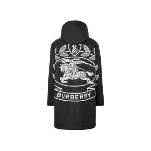 [명품] ANDERTON 백 로고 후드 패딩 자켓 블랙 8058213