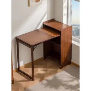 컴퓨터 책상 간이 원룸 서재 폴딩 데스크 접이식책상및캐비닛일체형 99cm 길이