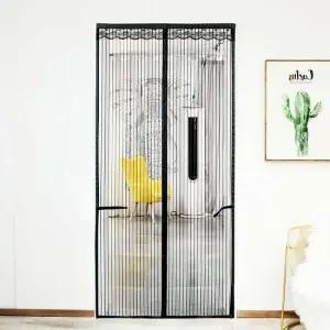 현관방충망 문 90x200cm 아트도어 모기장 스트라이프 모기장 방충망 현관모기장 현관방충망 방문모기장