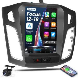 5G WiFi 업그레이드 4+32G (8 코어 ) 1024 * 768 HD Android13 카 스테레오 라디오 포드 포커스 2012-2018