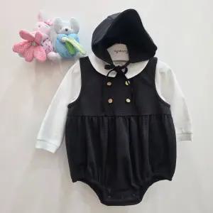 [아가방]젤로바디수트(모자,블랙)01T127903_GN