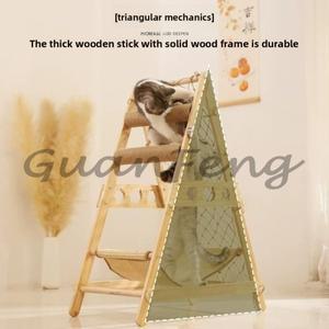 고양이 등반  스크래치 보드 장난감  나무 기둥