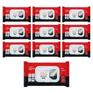 인덕션 청소티슈 30매 10개 베이킹소다 기름때제거제