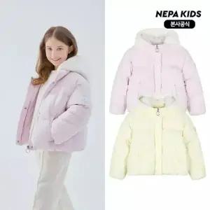 갤러리아 (25년 FW신상품) 여아 코지 크롭 덕 다운자켓 KL82007