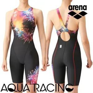 아레나 여자 경기용 5부 반전신 수영복 F156723 선수용