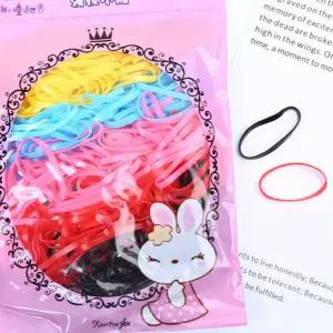 [골드스마일]다용도머리끈 대용량 데일리 다양한 색상 초등여아끈