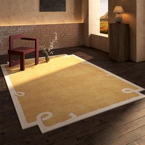 다미식 프랑스어 스타일 거실 장식 레트로 카펫 전구  러그 침실 빨 라운지 바닥 매트 홈 안티-슬립 소프트