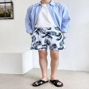 반바지 래쉬가드 메쉬이너 비치웨어 휴가 숏팬츠 여름 내장 수영복 남자