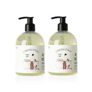 샤인메이커스 젖병세정제 과일 야채세척 주방세제(무향) 400ml x 2개