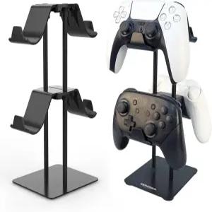 PS4용 Monzteck 데스크톱 컨트롤러 홀더 /PS5 /Xbox ONE /Switch Pro /헤드셋 정리함 게임 액세서리