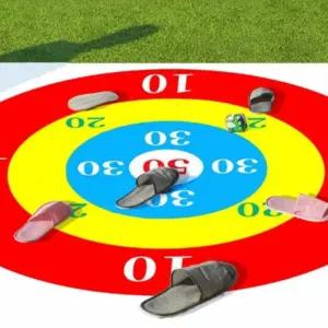 기획상품 신발양궁판 던지기 바닥과녁판 추천 신발던지기게임판 신발 체육대회용품 슬리퍼 과녁판