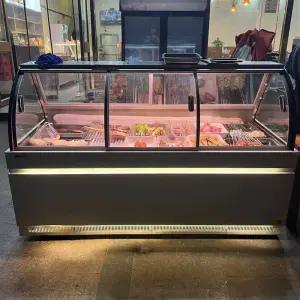 쇼케이스 상업용 정육점냉장고 고기 케이크 오픈 업소용 해산물 매대 가능 전시장