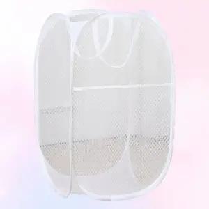 원룸 필수 메쉬 빨래바스켓 접이식 세탁보관 (WFKBF1K)