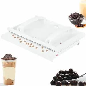 OJHGRDFV 수동 타피오카 펄 성형기 타로 볼 카사바 메이커 도구 상업용 팝핑 DIY 제조기(5MM)