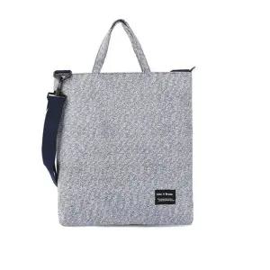 [골드스마일]텍스처 무늬 토트백 남자 에코백 크로스 가방 네이비