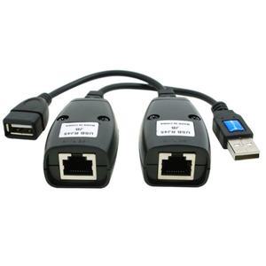 USB 2.0 남성-여성 이더넷 네트워크 익스텐더 확장 리피터 어댑터 변환기 케이블 Cat6 Rj45 LAN