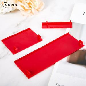 [호환품]레드 메모리 카드 문짝 슬롯 커버 닌텐도 호환 Wii 콘솔 교체용 뚜껑 3in1 개