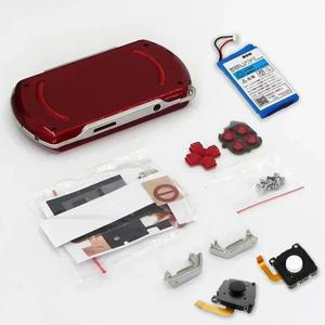 [호환품]PSP Go용 멀티 컬러 풀 하우징 케이스 버튼 키트 조이스틱 포함 완전 교체용