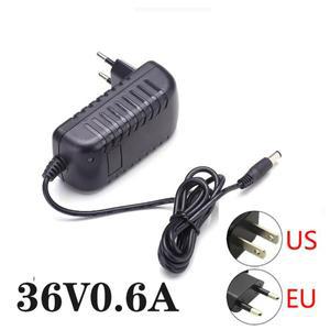 로봇 진공 청소기 전원 코드 충전기 AC 어댑터 36V 0.6A 600MA