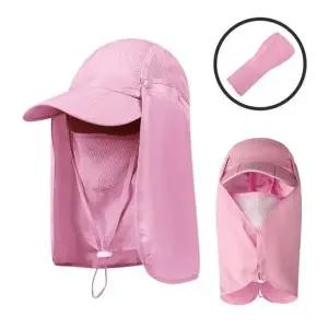 겸용 핑크썬캡 핑크색 썬캡 여름용빛가리개 마스크겸용모자