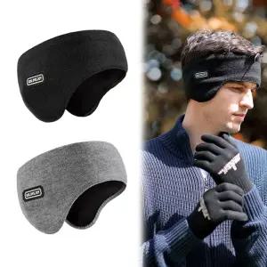 GOLOV.EJOY 겨울 니트헤어밴드/ 일체형 보온 귀마개 귀마개 여자모자 남자모자