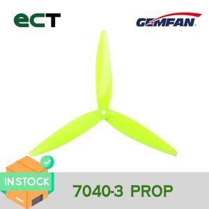 Gemfan 7040 3 날 블레이드 프로펠러 플래시 소품 RC FPV 레이싱 프리스타일 7인치 장거리 LR7 드론 부품 4