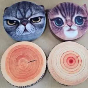 9종 캐릭터 과일 방석 메모리폼 38x7cm 좌식방석 인테리어방석