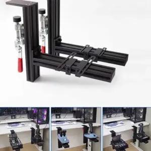 비행 시뮬레이터 조이스틱 데스크탑 책상 거치대 범용