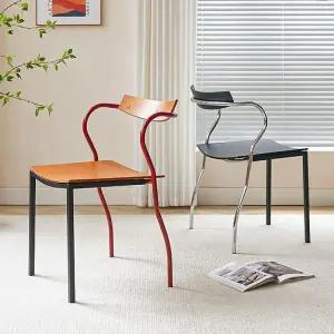 철제 원목 카페 식탁 의자