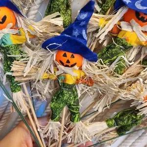 할로윈 파티 소품 가을 호박 허수아비 (WFKAZZE)