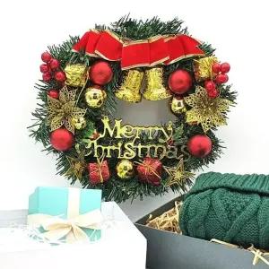 레드리본 리스 크리스마스 (WFKBJW1)