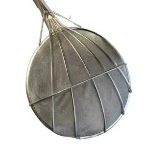 뜰채 튀김건지기 채망 공장 대형 식당 양식장 거름망