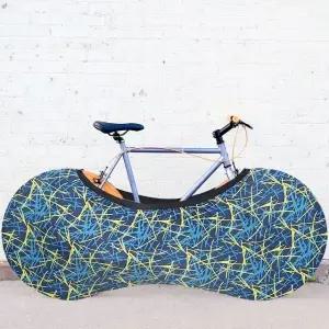고품질 커버 파란불꽃 자전거 (WFKBKMR)
