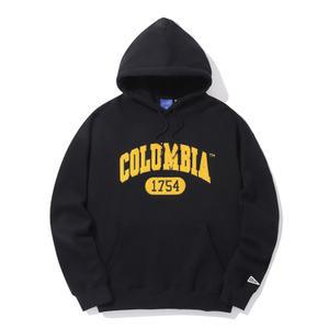 1754 ARCH LOGO BOUCLE FLEECE HOODIE 블랙