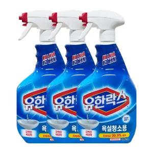 유한락스 욕실청소용 900ml 3개 / 화장실청소 세정제 세제
