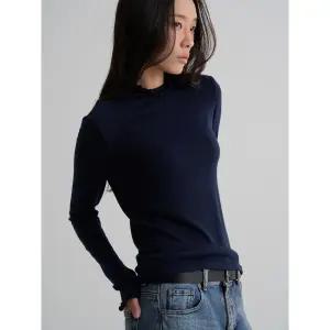 [에잇세컨즈] 소프트 터틀넥 긴소매 티셔츠  네이비 (356141WM1R)