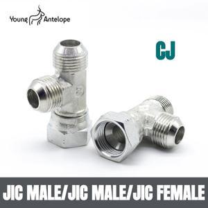 유압 호스 티 아메리칸 버클 캡 CJ 유니온 916C  D 74 ° 외부 콘 BJ 탄소강 수나사 벨 조인트