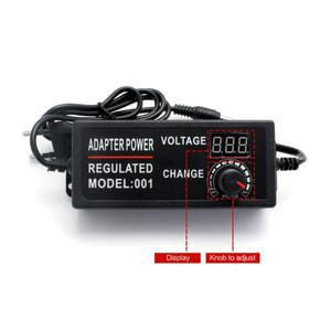 DC 변압기 전압 조정기 AC 220V 110V  3V-12V 가변 전원 어댑터 공급 12V 볼트 1A 2A 3A 5A