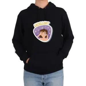 기모후드티 엑셀런트 훌륭해 윙크그림 전색상 사이즈 (WFKBAHK)