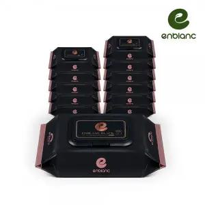 앙블랑세이프 아기 물티슈 블랙 휴대캡형 20매x12팩 434942