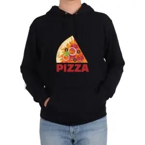 기모후드티 피자 조각피자 페퍼로니그림 전색상 사이즈 (WFKBASX)