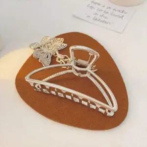 [골드스마일]머리핀 집게핀 나비 장식 하트 헤어핀 메탈 올림머리