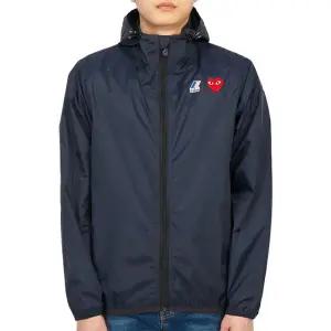 꼼데가르송 X 까웨 후드 레인 자켓 AZ J501 051 1 (남여공용)