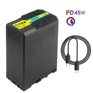 BP-U100 배터리 PD45W 고속 충전 소니 카메라 EX260 Z280 FS5 7 FX6 Z190 EX1R U60 U70 U90