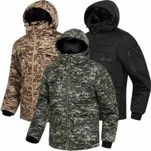 [하프클럽/디바옴므]후드 탈부착 포켓 포인트 경량 패딩 하프점퍼 카모 야상